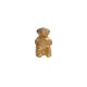 Golden Brass Bear Incense Stick Holder